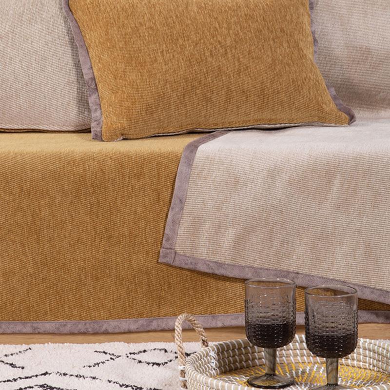 Ριχτάρι Τριθέσιου 180X300 Nef Nef New Tanger Mustard/Ecru (180x300)