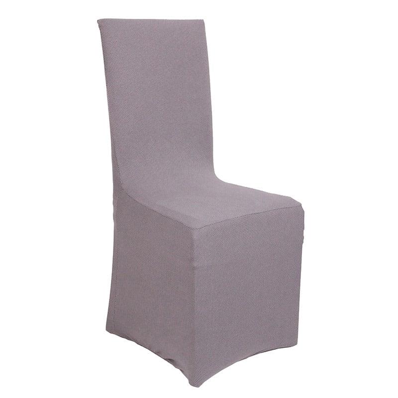 Ελαστικό Κάλυμμα Καρέκλας Με Πλάτη Viopros Elegant Γκρι