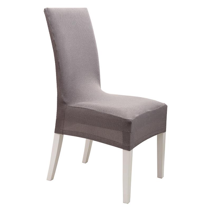 Ελαστικό Κάλυμμα Καρέκλας Κοντό Viopros Elegant Γκρι