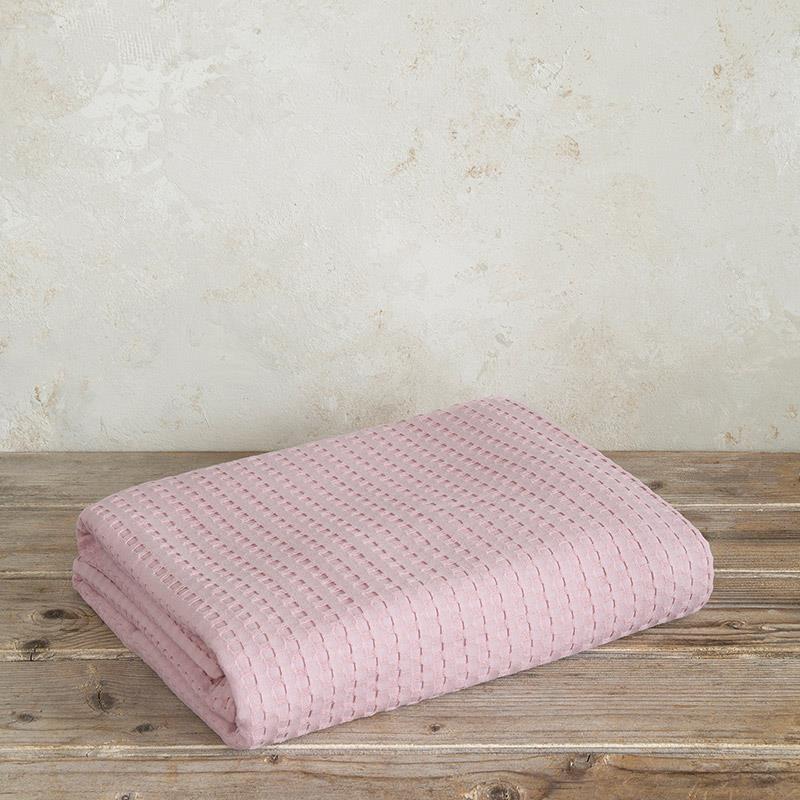 Κουβέρτα Πικέ Μονή 160X240 Nima Habit Pinkie (160x240)
