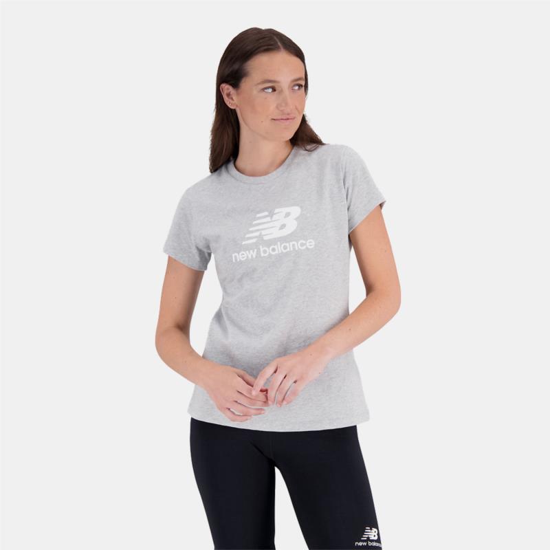 New Balance Essentials Stacked Logo Γυναικείο T-shirt (9000143703_59527)
