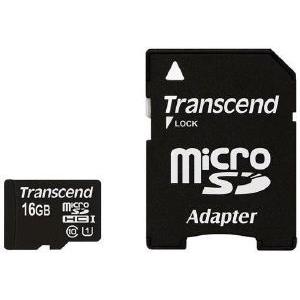 TRANSCEND PREMIUM 16GB MICRO SDHC UHS-I CLASS 10 WITH ADAPTER