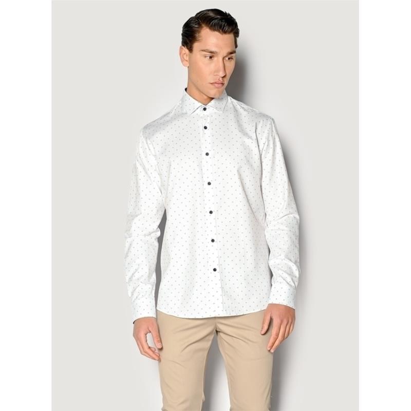 ΑΝΔΡΙΚΟ ΠΟΥΚΑΜΙΣΟ REGULAR Μ/Μ SOGO ΛΕΥΚΟ 23036-821-65-WHITE