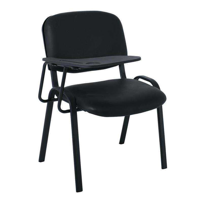 Καρέκλα Θρανίο SIGMA Μαύρο Μέταλλο/PVC 65x70x77cm
