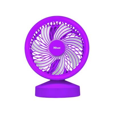 Ανεμιστήρας Γραφείου Trust Ventu USB Cooling Fan – Μωβ