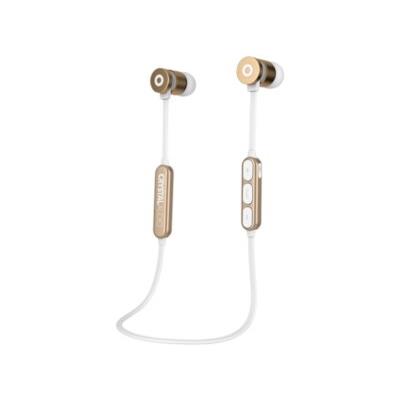 Ακουστικό Bluetooth Crystal Audio BIE-03 - Λευκό/Χρυσό