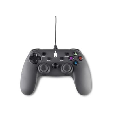 Spartan Gear Aspis Wired Controller - Χειριστήριο PS4/PS3 Μαύρο