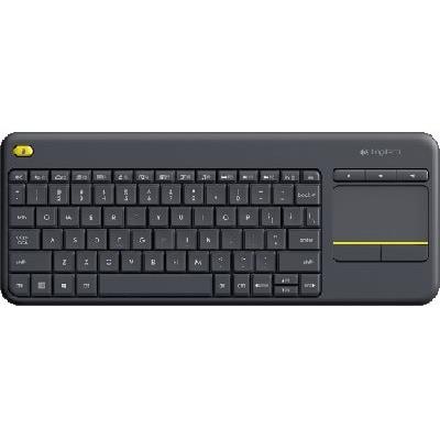 Ασύρματο πληκτρολόγιο LOGITECH Wireless Touch Keyboard K400 Plus Black - (920-007145)