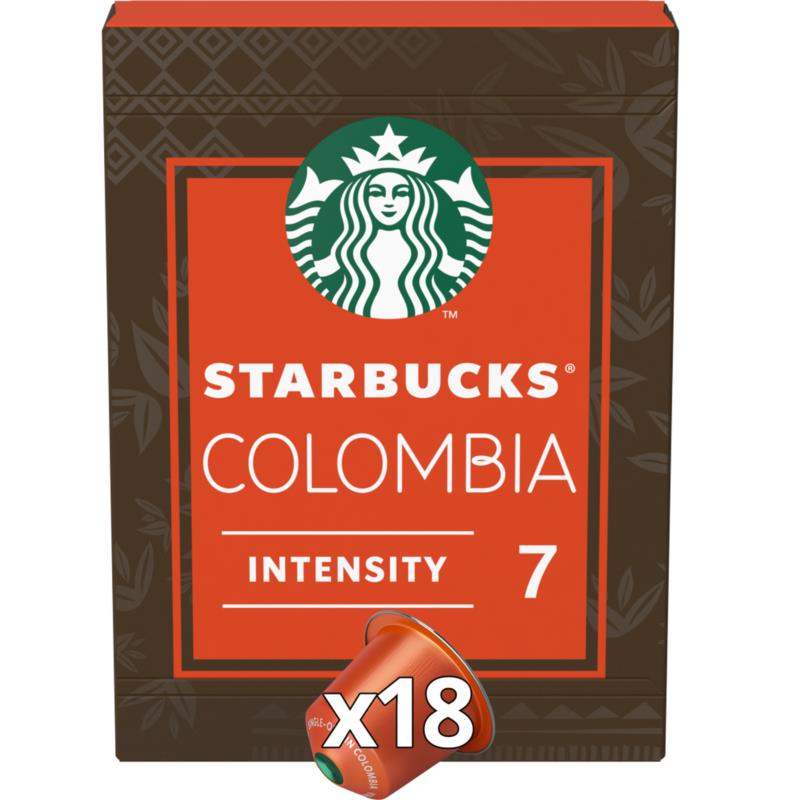 Κάψουλες Single Origin Colombia Starbucks By Nespresso (18 κάψουλες)
