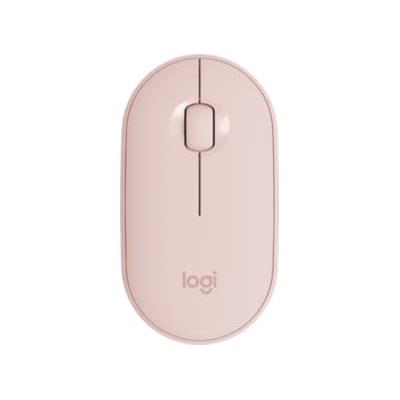 Logitech M350 Pebble Silent Ασύρματο Ποντίκι - Ροζ