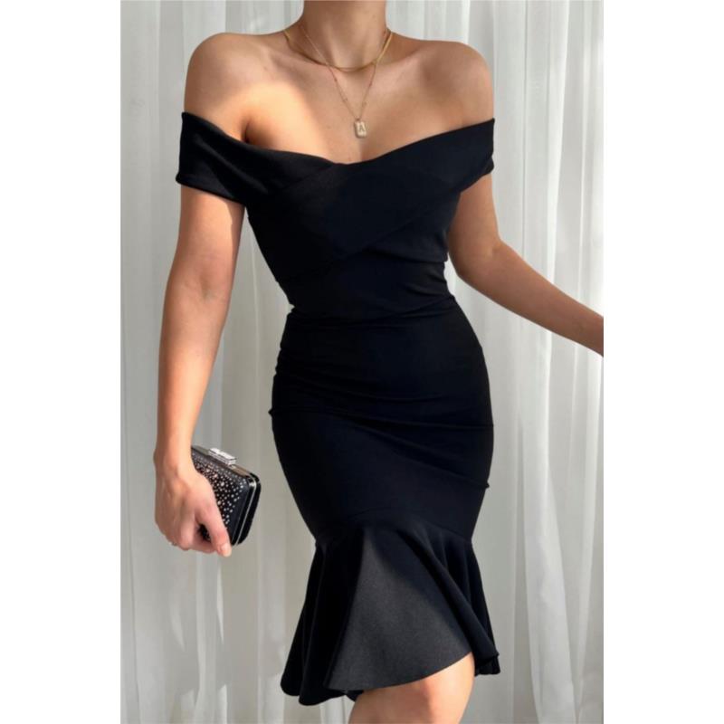 φόρεμα NEVAYA BLACK - 1