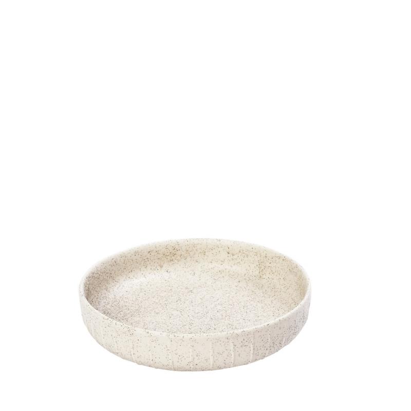 Μπωλ Σερβιρίσματος Ρηχό Stoneware Gobi White-Sand Matte ESPIEL 15x3,7εκ. OW2024K6 (Σετ 6 Τεμάχια) (Χρώμα: Λευκό, Υλικό: Stoneware) - ESPIEL - OW2024K6