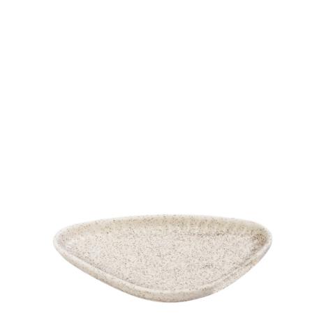 Πιάτο Γλυκού Τριγωνικό Stoneware Gobi White-Sand Matte ESPIEL 17,5x9,5x2,3εκ. OW2031K6 (Σετ 6 Τεμάχια) (Χρώμα: Λευκό, Υλικό: Stoneware, Μέγεθος: Μεμονωμένο) - ESPIEL - OW2031K6