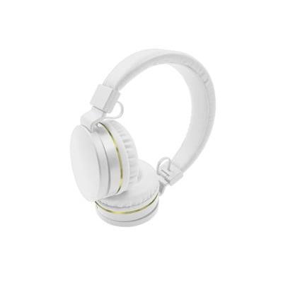 Ακουστικά Κεφαλής Crystal Audio OE-01 Λευκό/Χρυσό