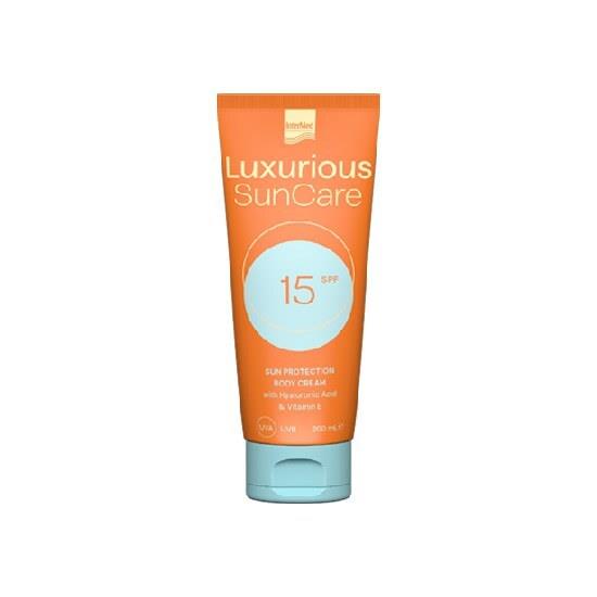 INTERMED Luxurious Sun Care Body Cream With Vitamin E SPF15 200ml