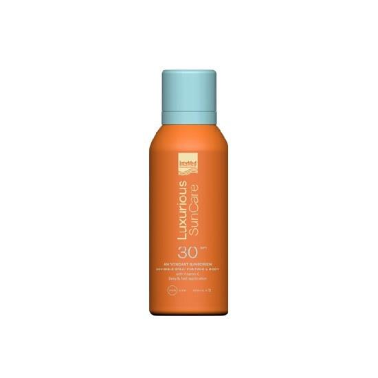 INTERMED Luxurious Sun Care Invisible Spray Face & Body With Vitamin C SPF30 100ml