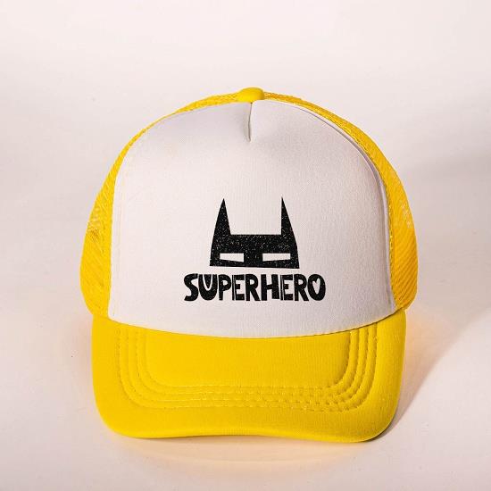 Superhero - Καπέλα Κίτρινο