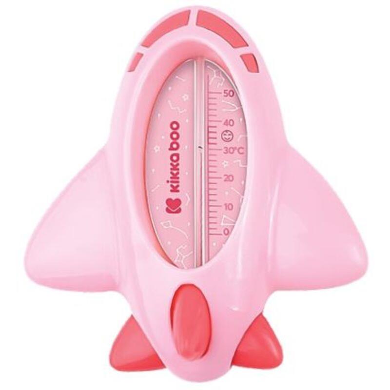 Kikkaboo Θερμόμετρο Μπάνιου Plane Pink (31405010023)