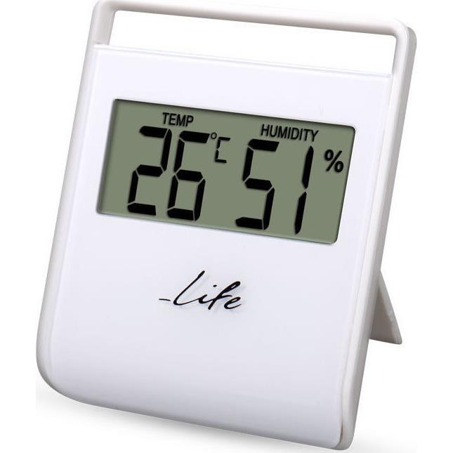 LIFE WES-102 Ψηφιακό Θερμόμετρο Υγρόμετρο εσωτερικού χώρου 6042