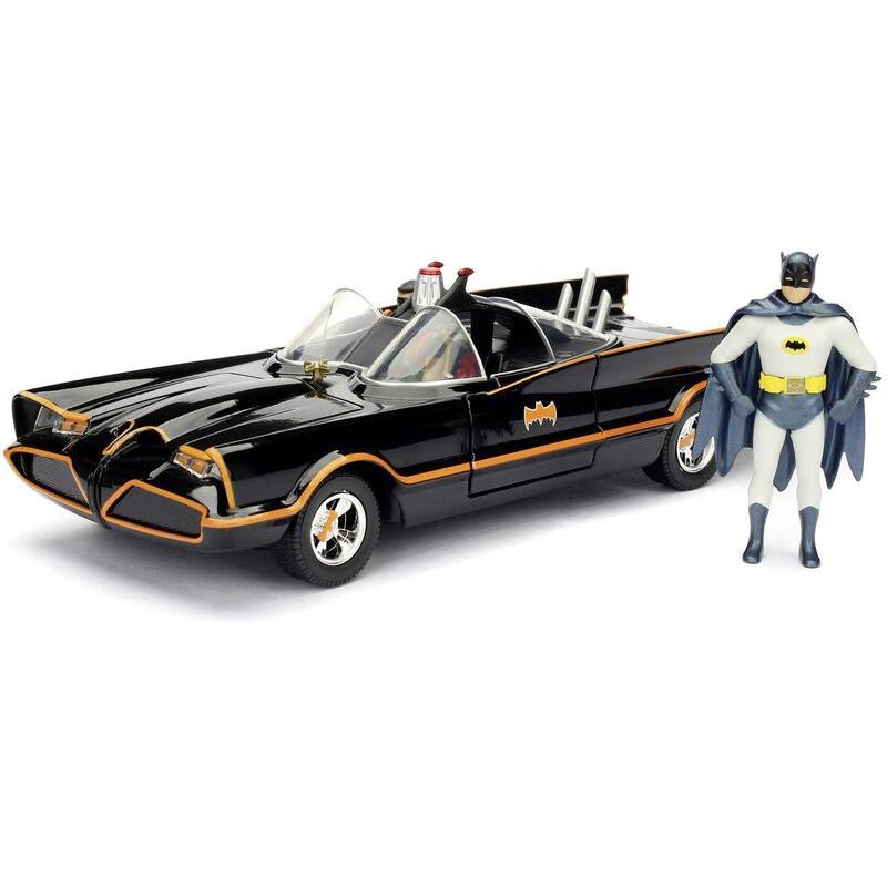 Jada Batman Όχημα Classic Batmobile 1966 1:24 (253215001)