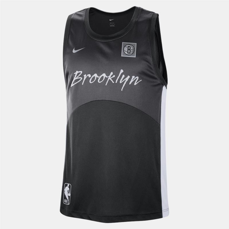 Nike Brooklyn Nets Ανδρική Aμάνικη Μπλούζα (9000151688_21886)
