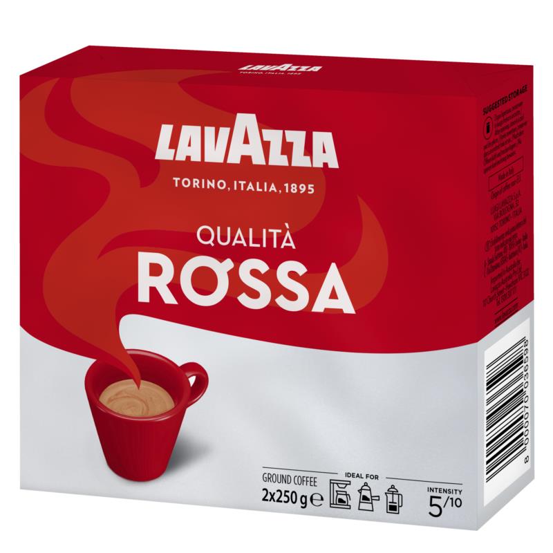 Καφές Espresso Rossa Lavazza (2x250 g)
