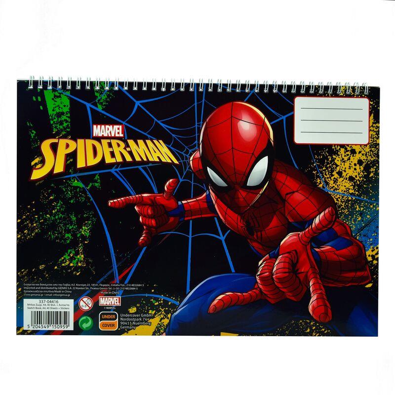 Spiderman Amazing 2 Μπλοκ Ζωγραφικής Α4+Stickers-40 Φύλλα (337-04416)