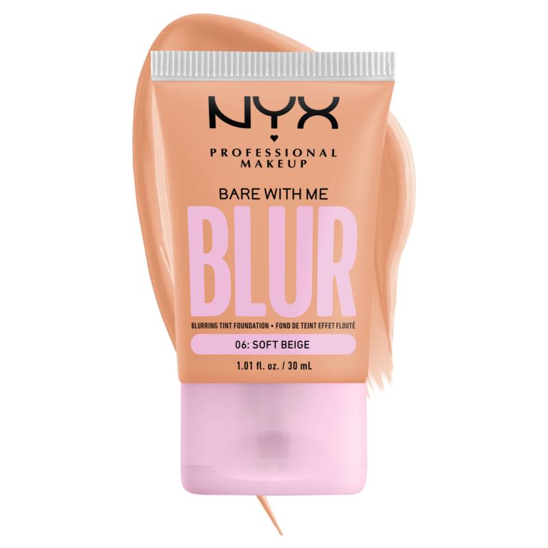 NYX PROFESSIONAL MAKEUP BARE WITH ME BLUR TINT FOUNDATION | 30ml Soft Beige