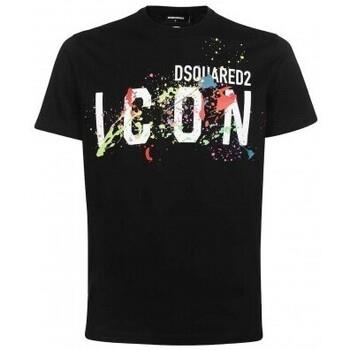 T-shirts & Polos Dsquared T SHIRT A IMPRIME ICON