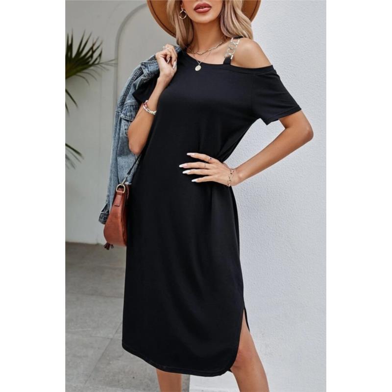 φόρεμα EMALFIA BLACK - 1