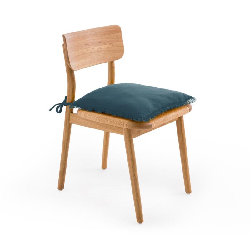 Βαμβακερό κάλυμμα καρέκλας με ψαθωτή ύφανση One size