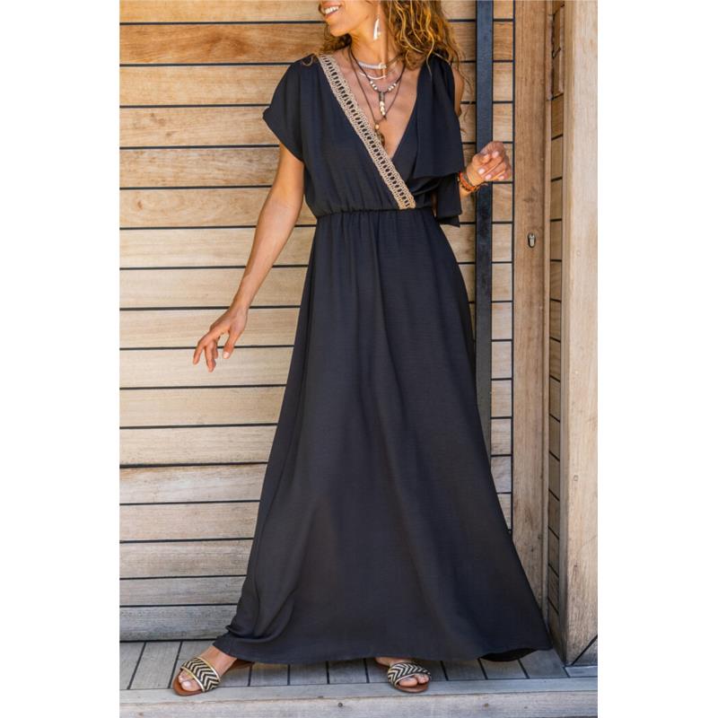 φόρεμα LONARFA BLACK - 1