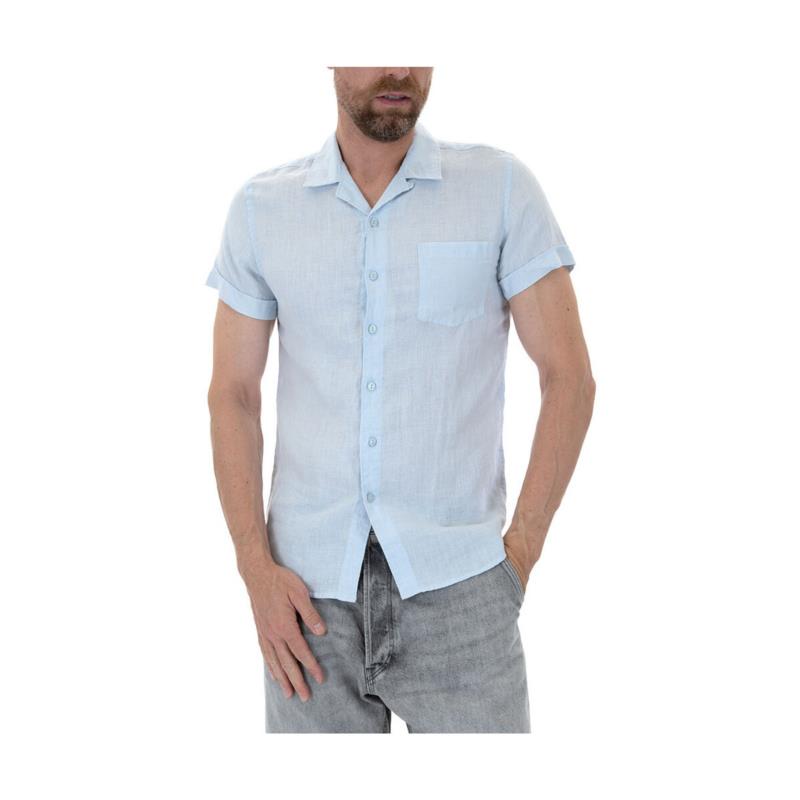 Πουκάμισο με μακριά μανίκια Dstrezzed LINEN SHIRT MEN