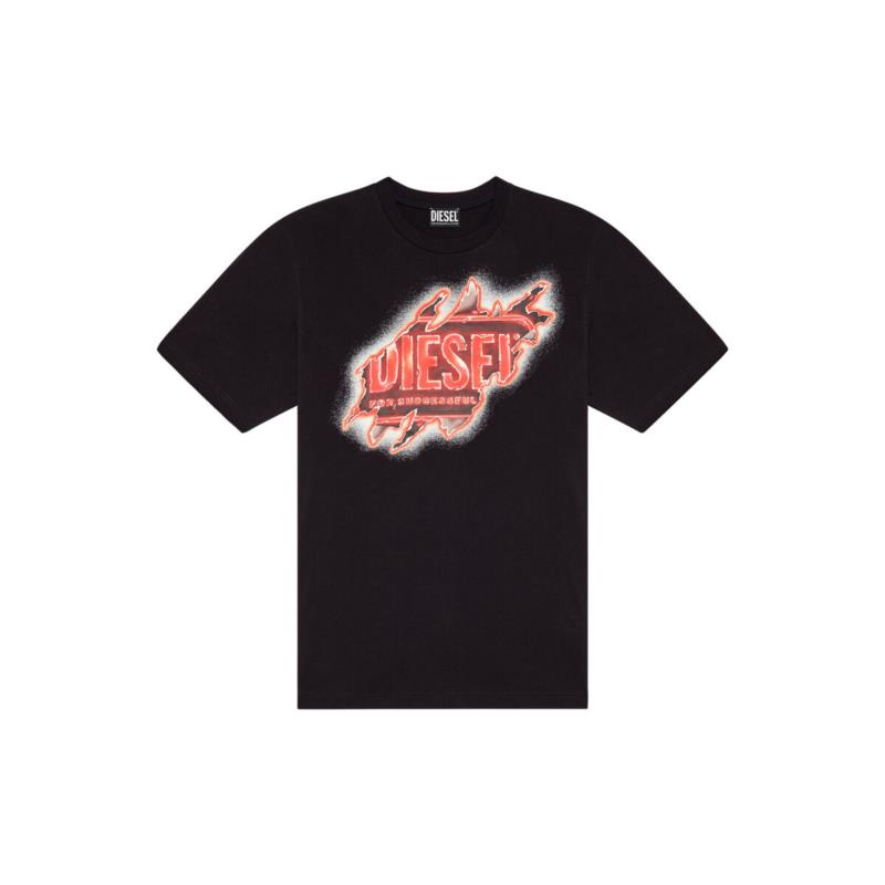 T-shirt με κοντά μανίκια Diesel T-JUST-E43 T-SHIRT MEN