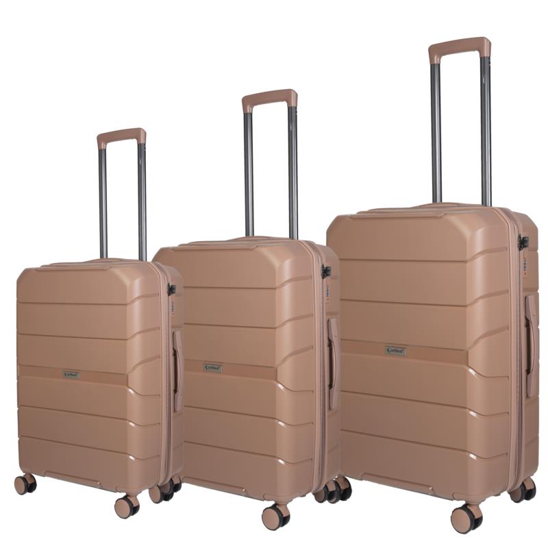 Βαλίτσες trolley Επεκτάσιμη Elusive (σέτ 3 τεμαχίων) Cardinal (PP) 2016 ροζ χρυσό