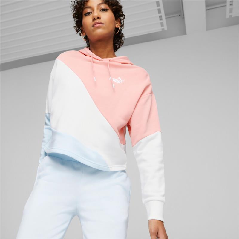 PUMA POWER CAT HOODIE ΜΠΛΕ