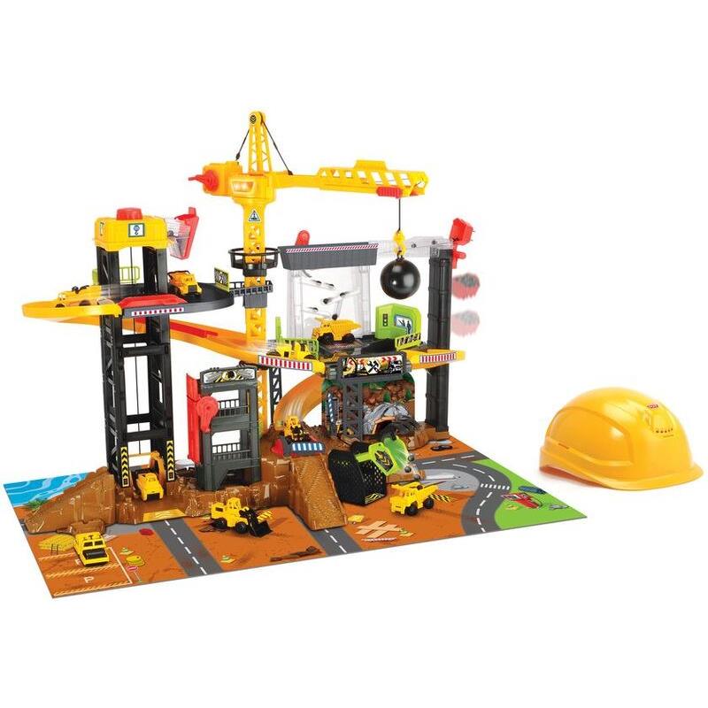 Dickie Construction Playset Και 4 Αυτοκίνητα (203729010SYS)