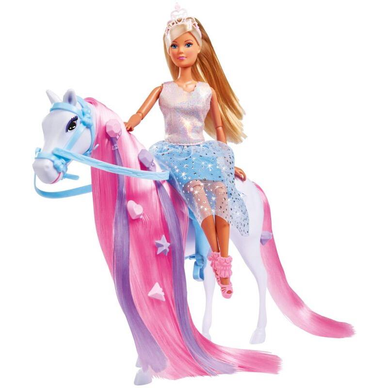 Simba Steffi Love-Κούκλα 29cm Princess Και Άλογο Με Αξεσουάρ (105733519)