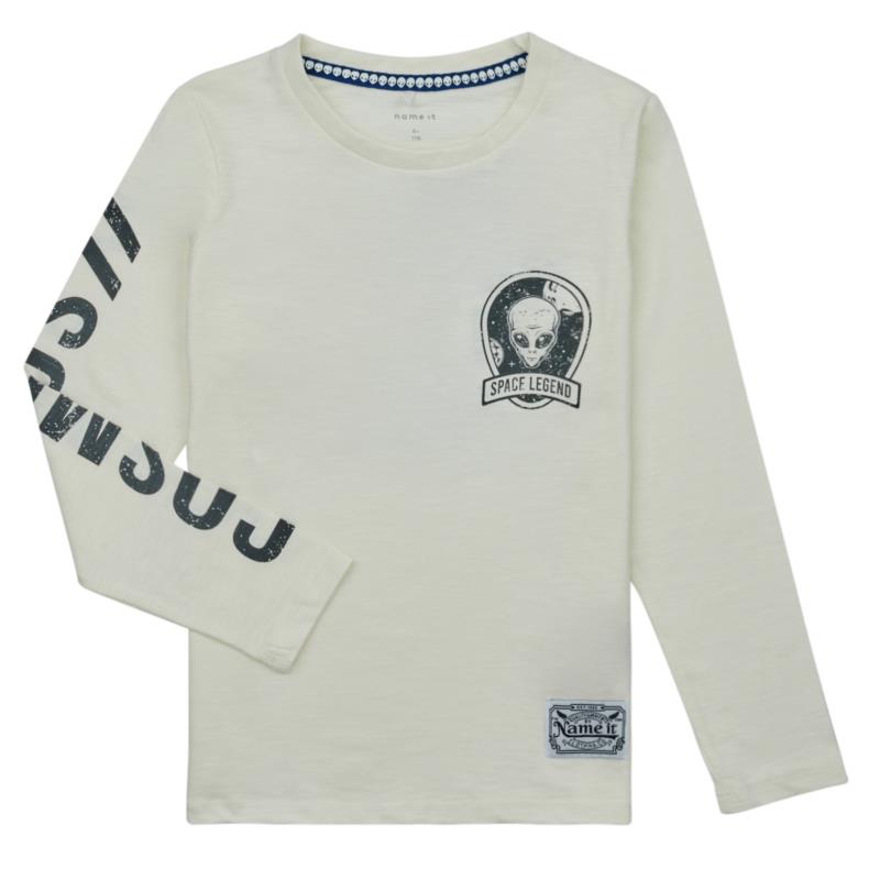 Μπλουζάκια με μακριά μανίκια Name it NKMONOB LS TOP PS