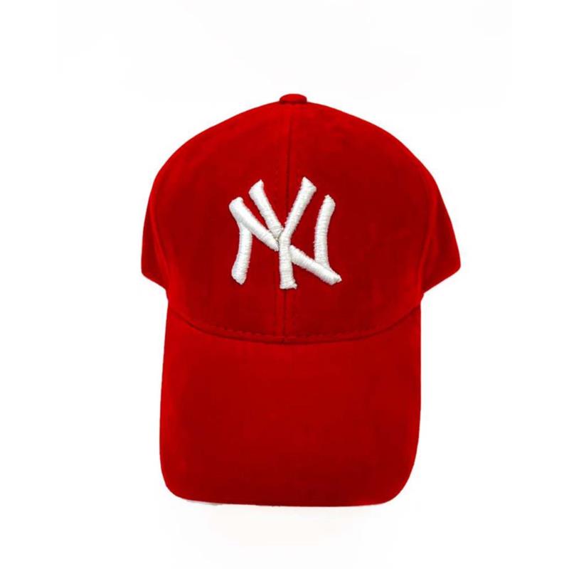 Unisex καπέλο jockey σουετ- red 100% βαμβακέρο