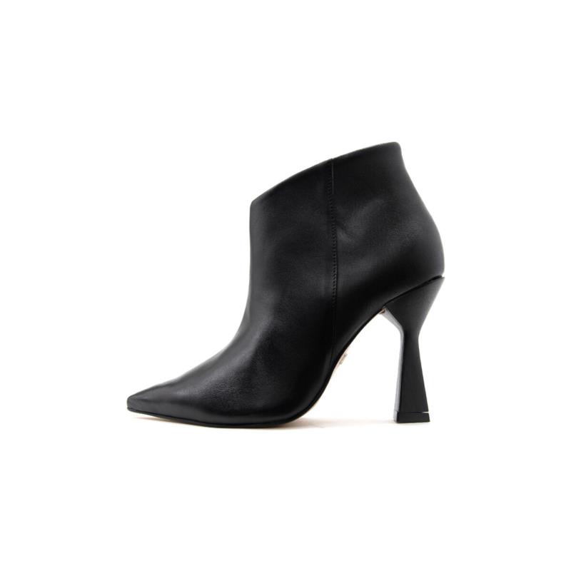 Μποτίνια Carrano E58949 LEATHER HIGH HEEL ANKLE BOOTS WOMEN