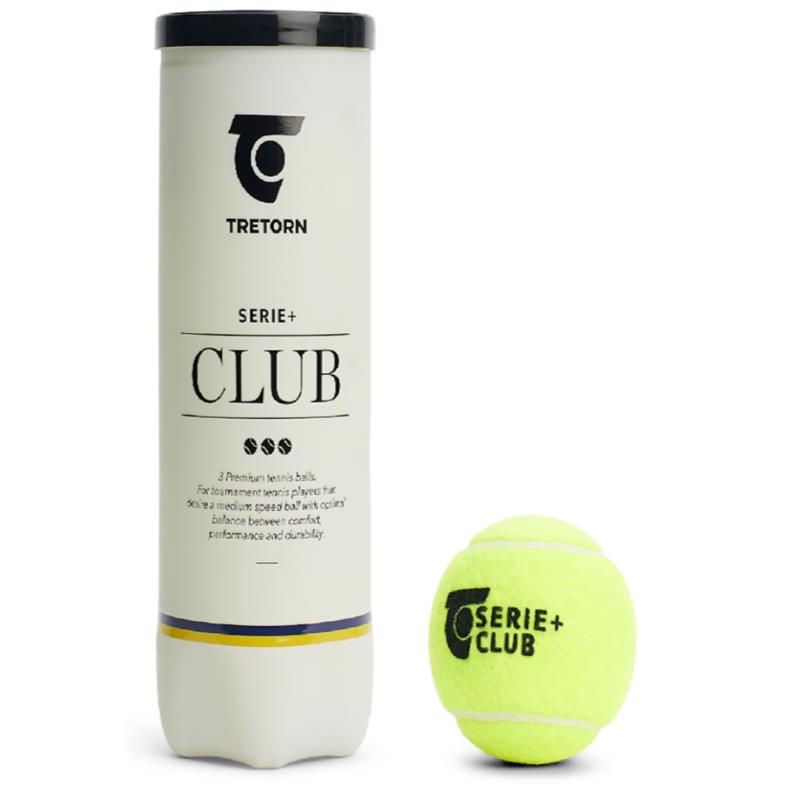 Tretorn Serie Plus Club Tennis Balls x 3 (NEW)