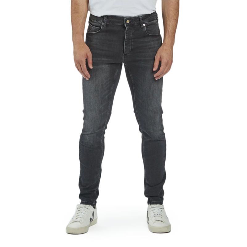 REY K4714 SLIM TAPERED FIT JEANS MEN GABBA