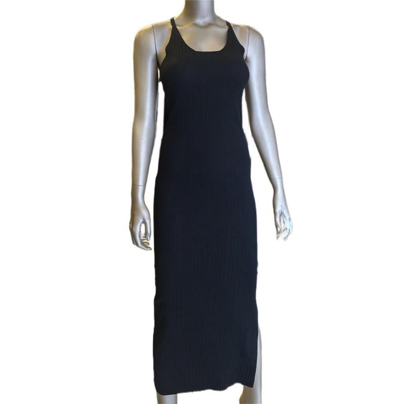 Fedday γυναικείο φόρεμα με σκίσιμο στο πλάι 100% πολυεστερ