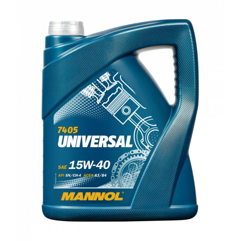 Λιπαντικό Μηχανής Mannol Universal 15W-40 5L 7405-5