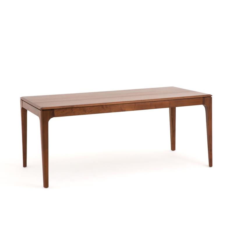 Επεκτεινόμενο τραπέζι από μασίφ ξύλο καρυδιάς Μ90xΠ280cm