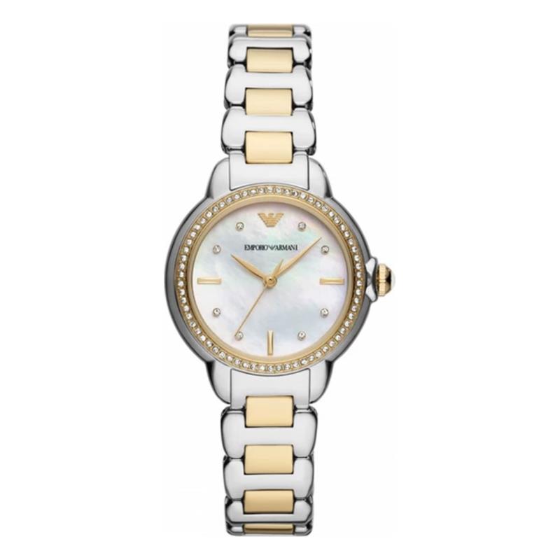 Emporio Armani Two-Tone Stainless Steel Watch AR11524