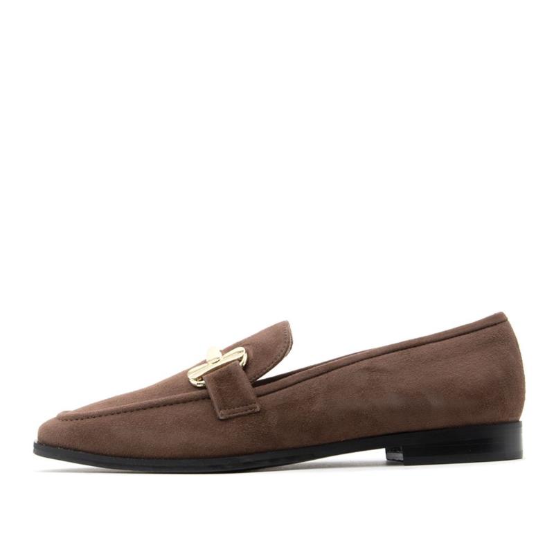 SUEDE LEATHER MOCCASINS WOMEN FARDOULIS