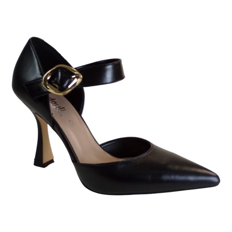 Fardoulis Shoes Γυναικεία Παπούτσια Γόβες 933-15 Μαύρο Δέρμα