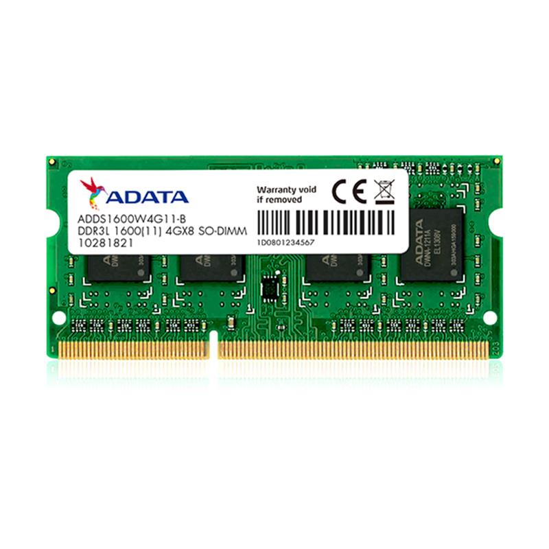 Adata SODIMM DDR3L 1600 1x4GB CL11